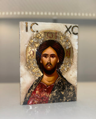 Freestanding Jesus Christ Icon - Ready to ship