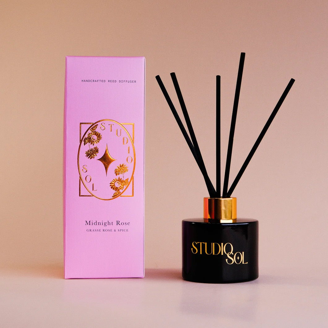 Midnight Rose Diffuser - Grasse Rose + Spice