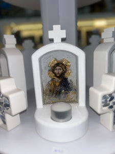 Mini altar church with Jesus