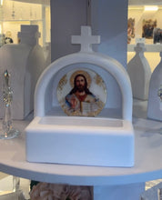 Load image into Gallery viewer, Small White table top Church Altar