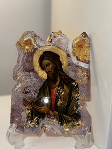 Saint John the Baptist icon  xsmall ready to ship