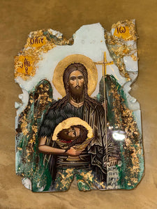 Saint John the Baptist icon  xsmall