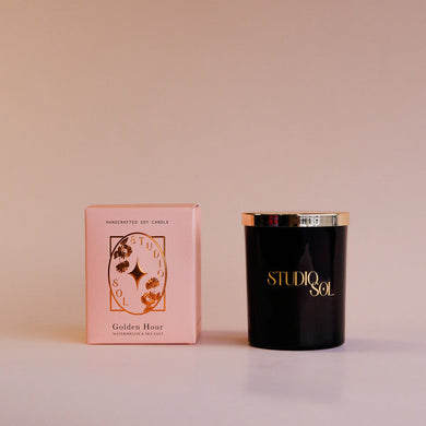 Golden hour Candle - Watermelon & Sea Salt