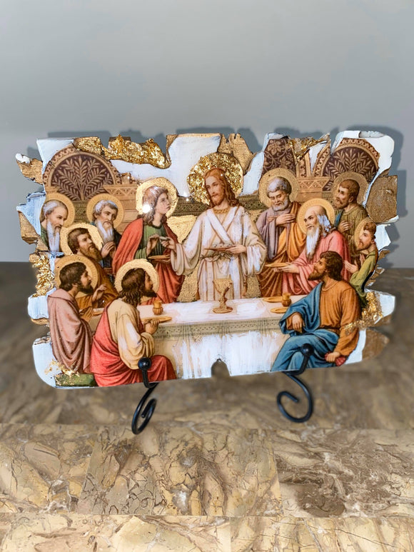 The last supper religious icon