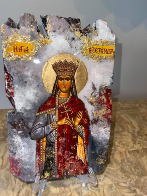 Saint Alexandra Religious icon