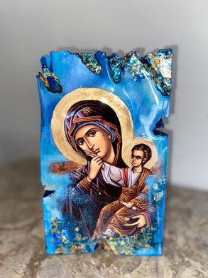 Mother Mary religious icon