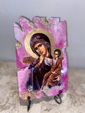 Mother Mary & baby Jesus religious Icon