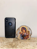 Saint Raphael Nicholas and Irene mini religious icon