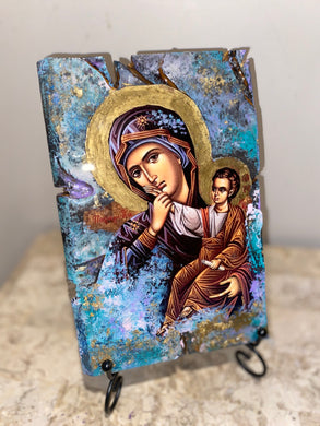 Mary with baby Jesus - Panagia- icon