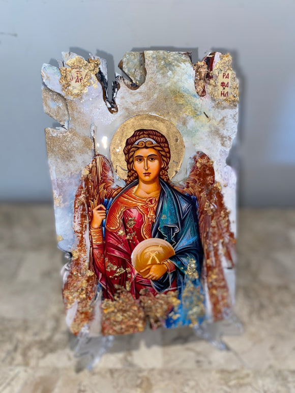 Archangel Raphael Religious Icon